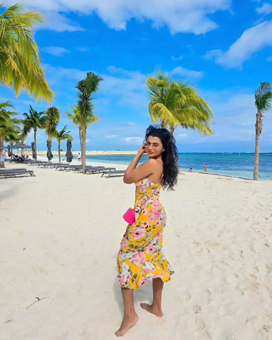 Sargazo en Playas de Puerto Cancún en Cancún