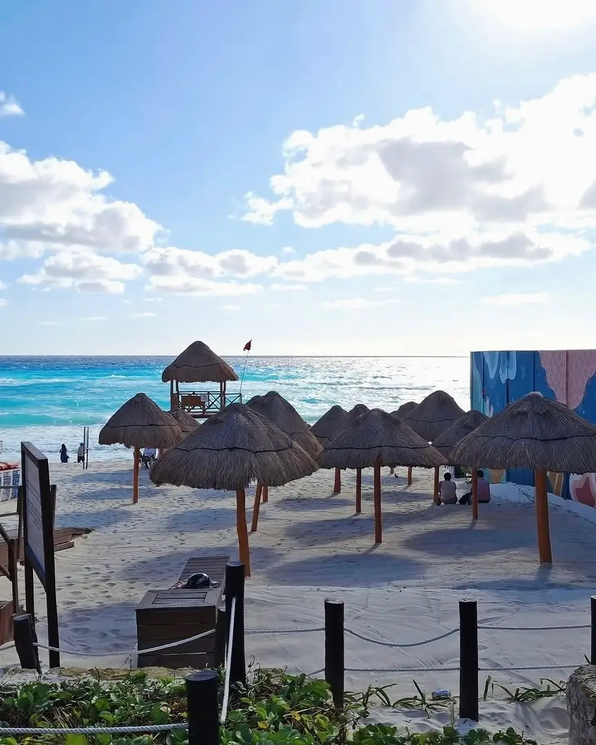 Playa Marlín en Cancún - Sargazo.info