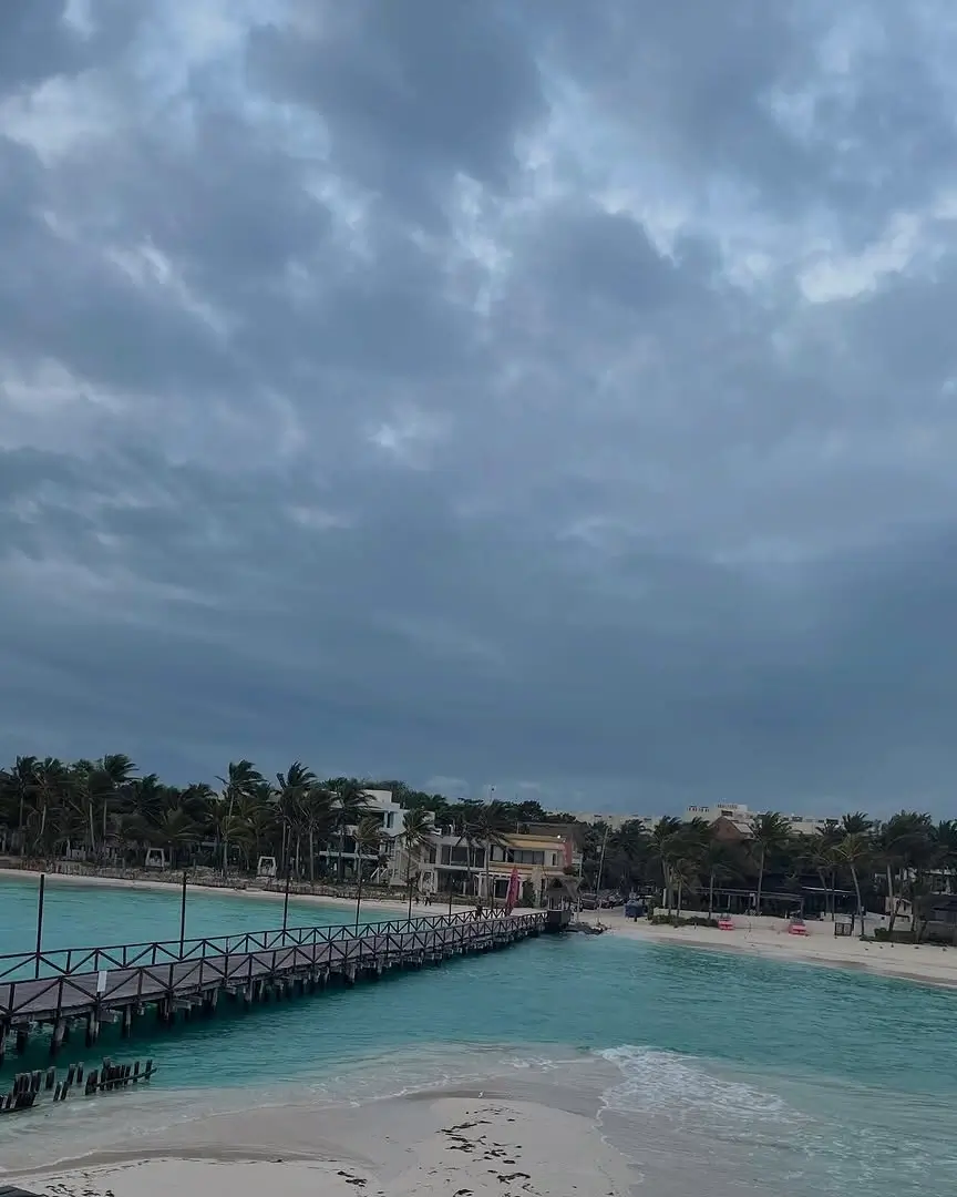 playa norte en isla mujeres - sargazo info