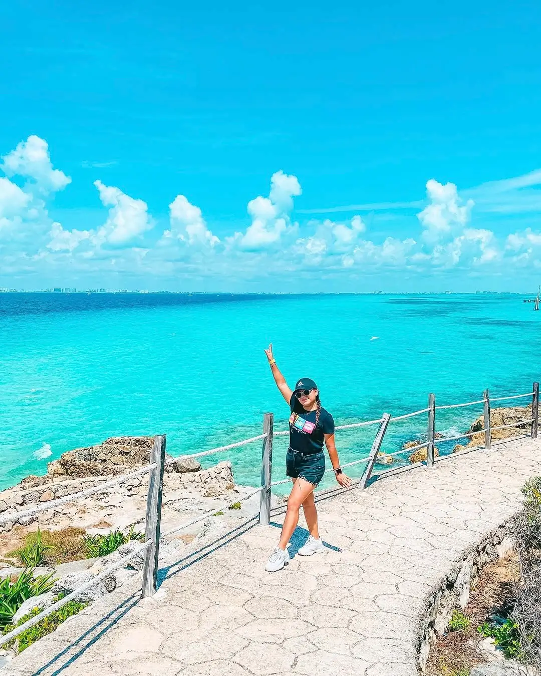 sargazo hoy en punta sur en isla mujeres